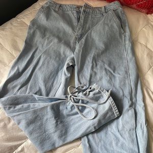 Forever 21 Size Women’s 27 Jeans with Ties.